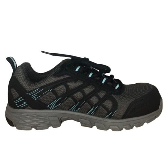 Nautilus Stratus N1951 Composite Toe Work Shoes, Women's Size 6.5 B, Black - Picture 2 of 12